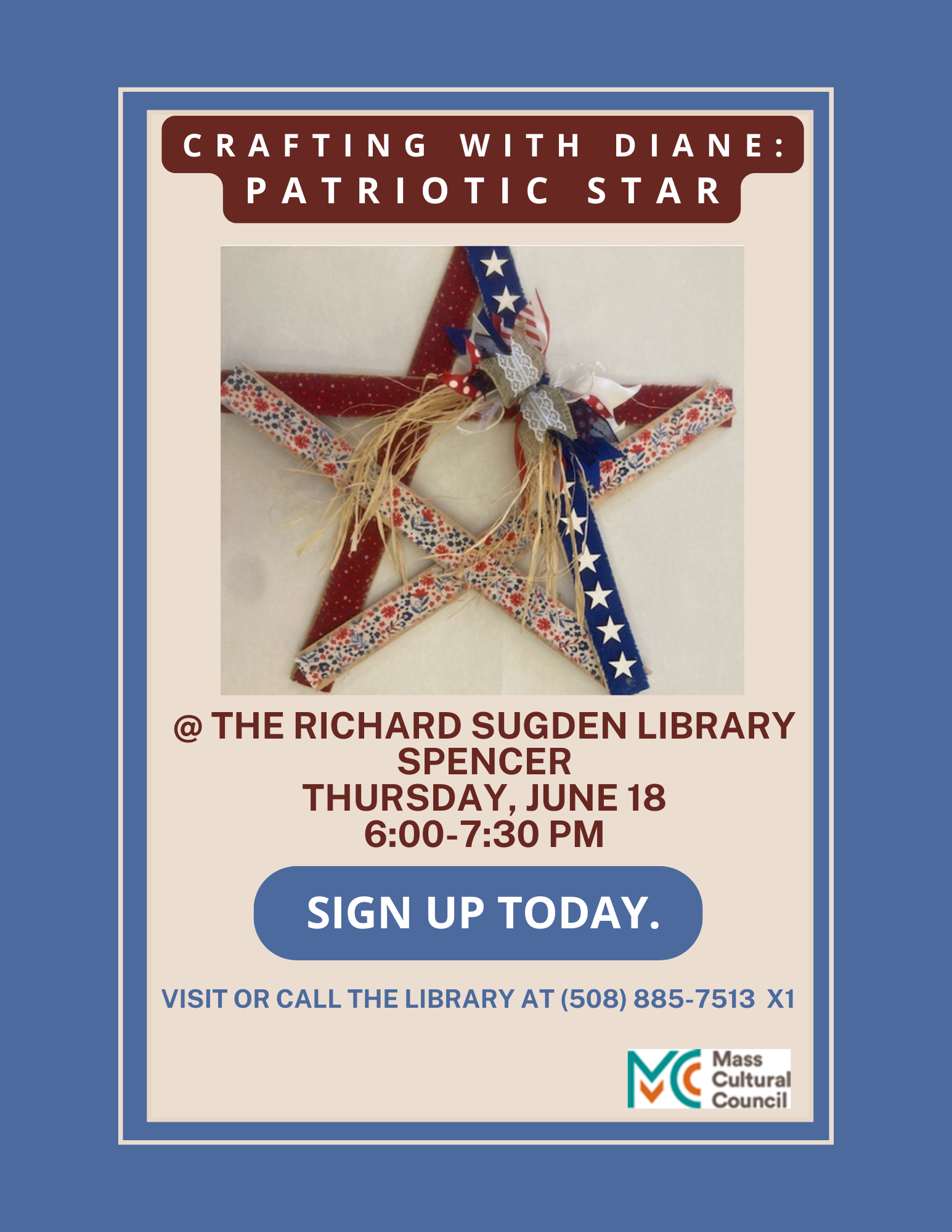 Crafting with Diane Patriotic Stars 6-18-26